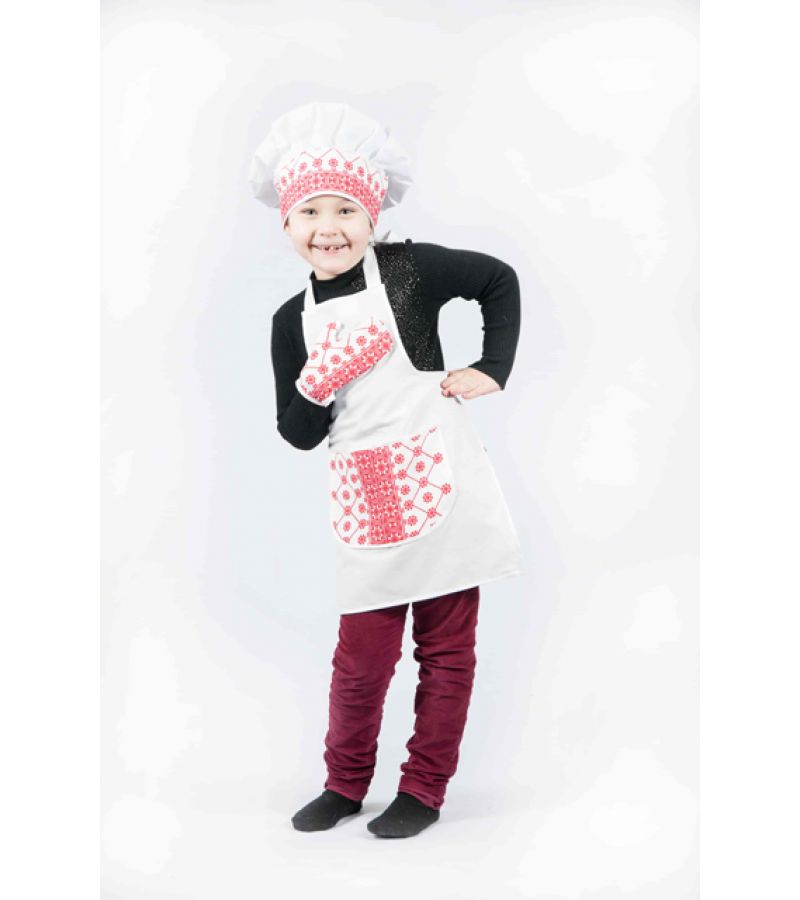 Маленький кухар Люкс (з червоними вставками)