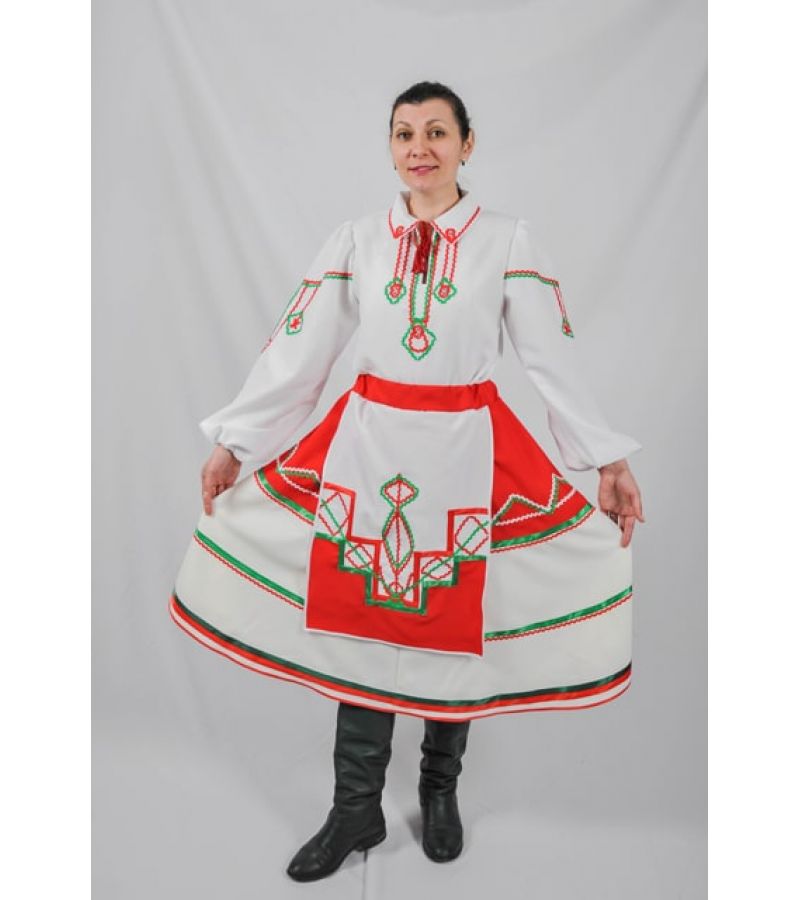 Український національний жіночий костюм Полісся
