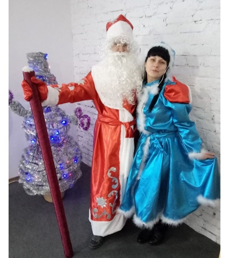 Костюм для аніматора Снігуронька-Люкс